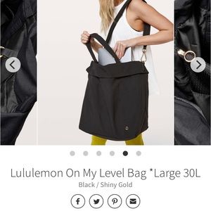 Lululemon On My Level 30L - black